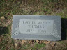 Rachel Helen Maples Thomas Grave