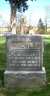 Conrad M. Hackler Gravestone