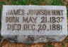 James Johnson Hunt Grave