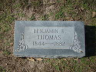 Benjamin K Thomas Grave