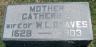 Catherine Claunch Graves Gravestone